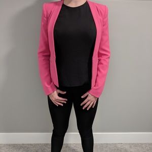 BCBGMaxAzria Hot Pink Power Blazer
